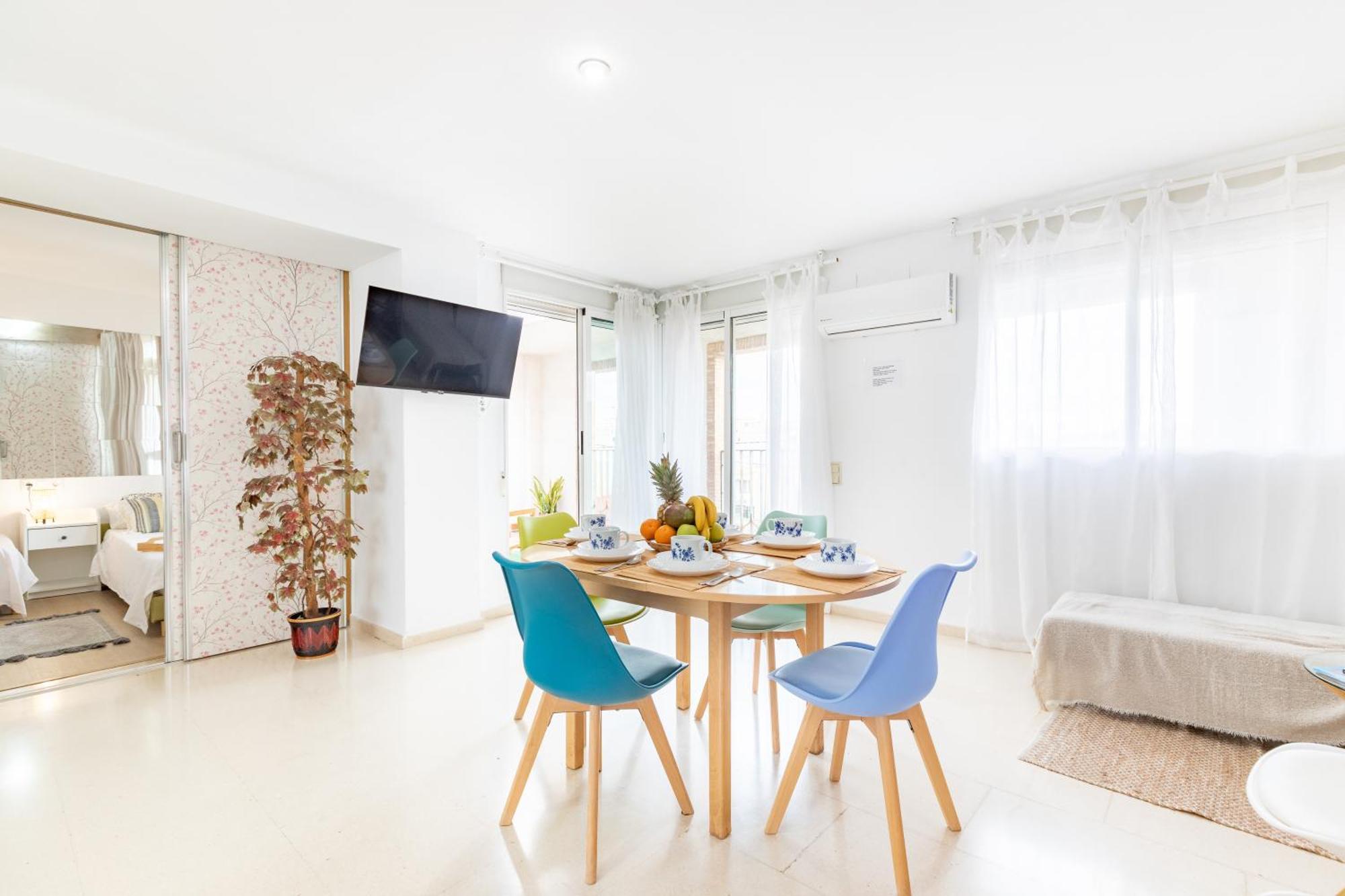 Penthouse Duplex In A 4 Floors Spanish House -8 Min To Center By Metro Βαλένθια Εξωτερικό φωτογραφία